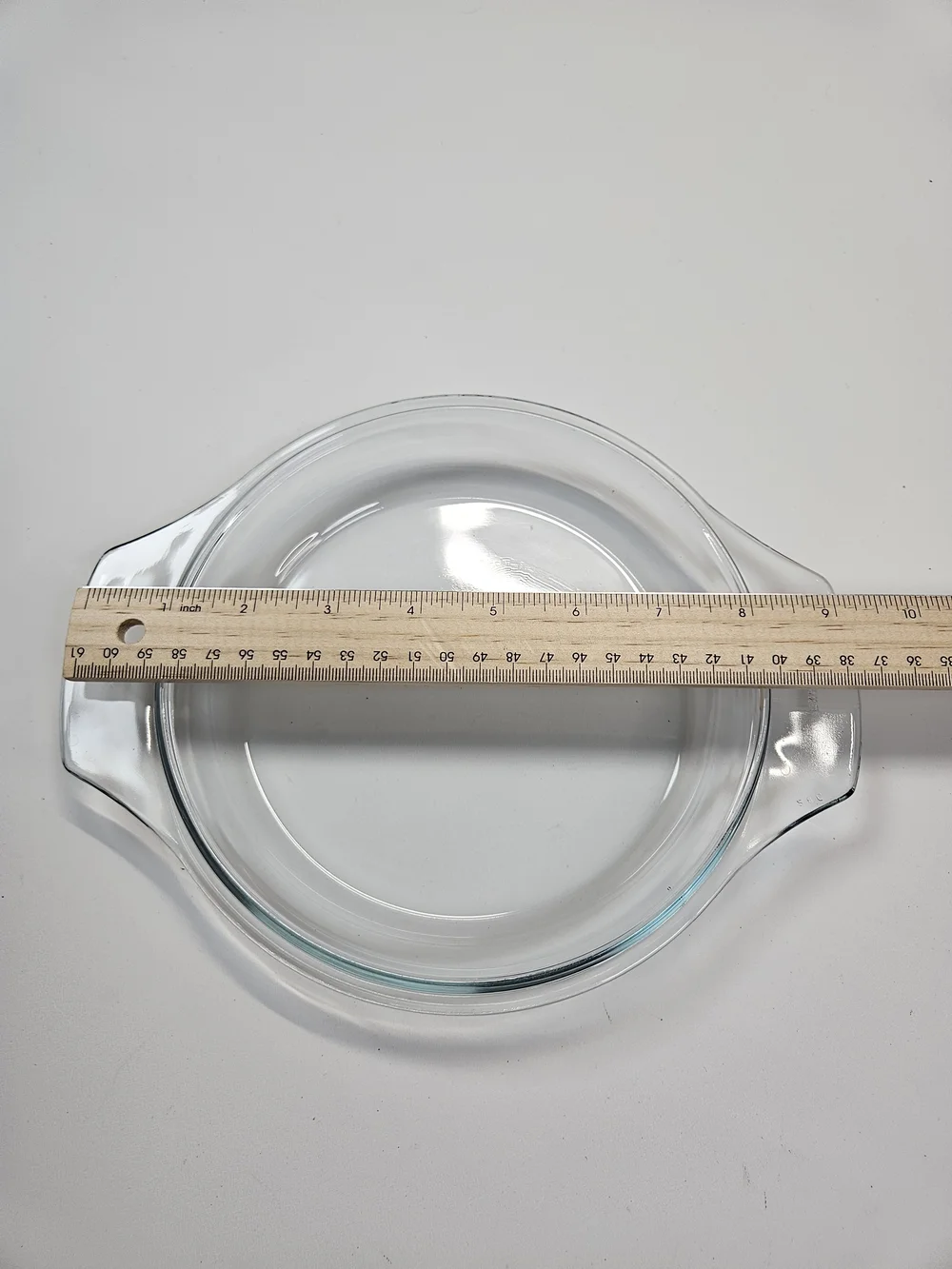Vintage Pyrex England 28-C Clear Glass Round Casserole Dish Replacement Lid 28cm